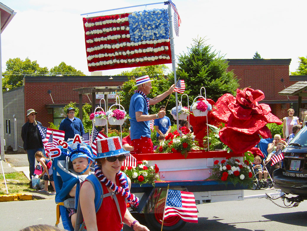 Western Days Parade Cascadian Abroad